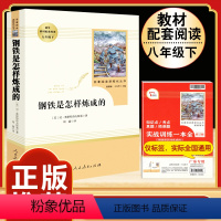 [人教版]钢铁是怎样炼成的 [正版]经典常谈朱自清和钢铁是怎样炼成的原版原著 八年级下册课外书必 完整版人教版读 人民教