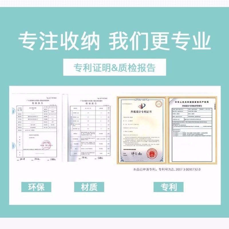 抽屉式收纳盒桌面整理小杂物书桌办公室化妆品学生文具塑料置物架 大号米白色置顶盒(无抽屉)