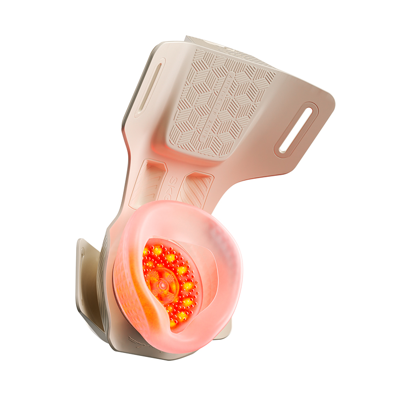 SKG 智能护膝仪 运动护膝热敷按摩器 电源电压:5V/5W W5系列1代 米金色 豪华款 / 台高清大图