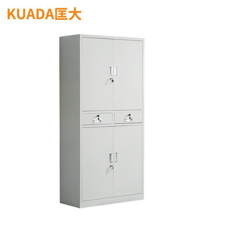 匡大铁皮文件柜办公资料柜中二斗钢柜 KDT324