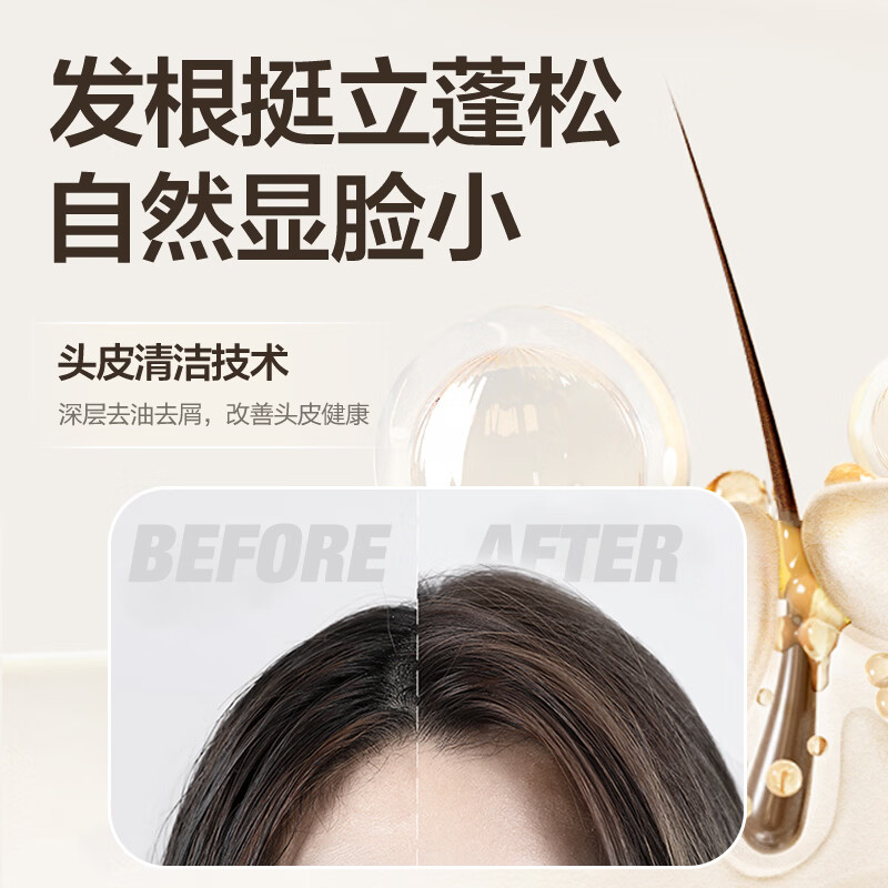 柏缇茶萃系列沐浴露洗发水套装 茶萃控油净澈洗发露高清大图