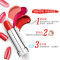 [刘涛同款]兰蔻(LANCOME)丝缎迷恋系列保湿口红唇膏#163M DansSesBras 4.2g红色系不易脱妆润唇