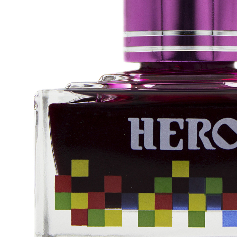 英雄(HERO)彩色墨水钢笔用多色非碳素橙/深蓝/黄/浅绿/深绿/蓝/黑/咖啡/粉红/蓝黑/天蓝钢笔水彩色彩墨