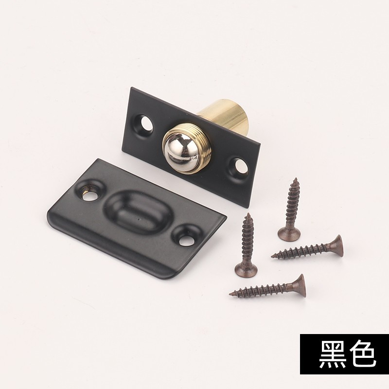 卡扣门扣弹簧锁锁扣配件 黑色