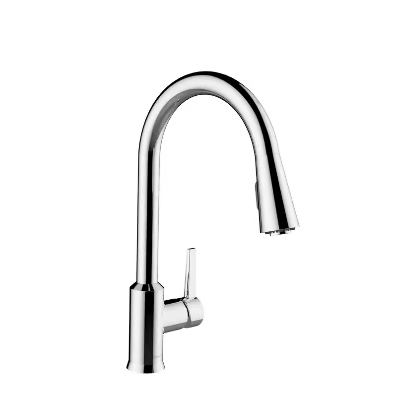 科勒厨房抽拉式水龙头K-21366高清大图