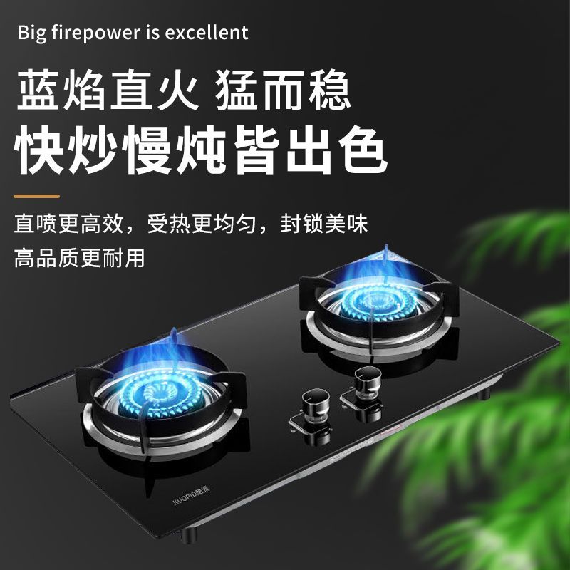 名巧燃气灶双灶家用天然气炉灶嵌入式(天然气)煤气灶两用节能大火力e2
