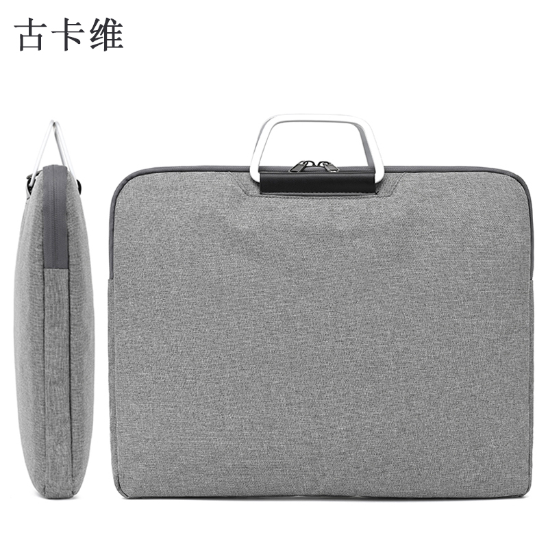 古卡维事务包会议文件资料包手提包(灰色)DXYZ566-1高清大图