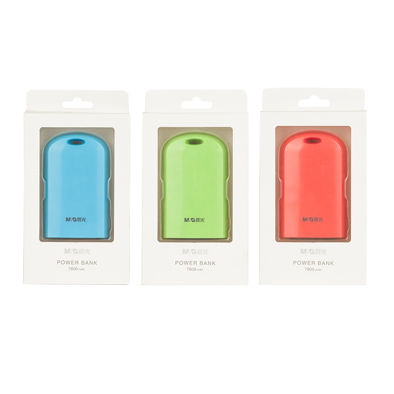 晨光快充移动电源7800mAh(ADG98954)DJ点睛