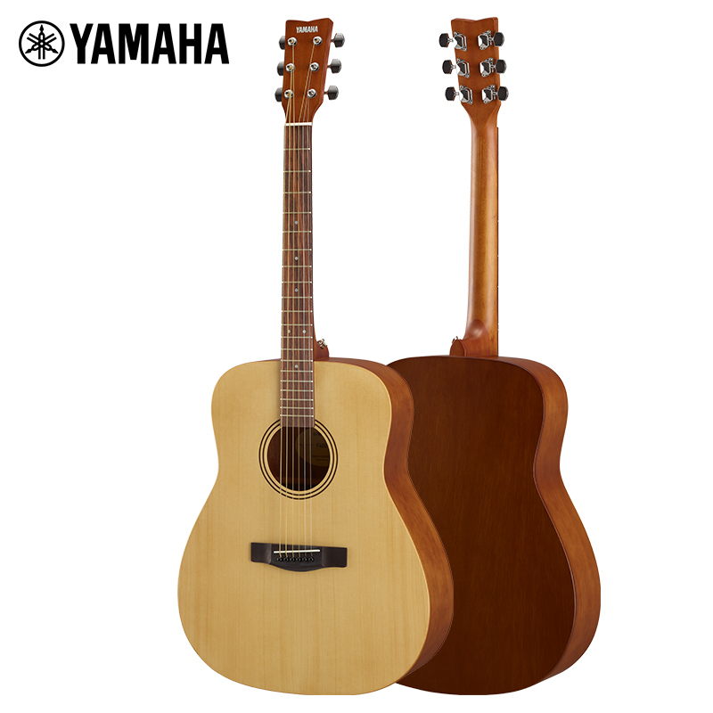 雅马哈(YAMAHA)正品F400系列云杉木初学者入门民谣吉他圆角41英寸40英寸
