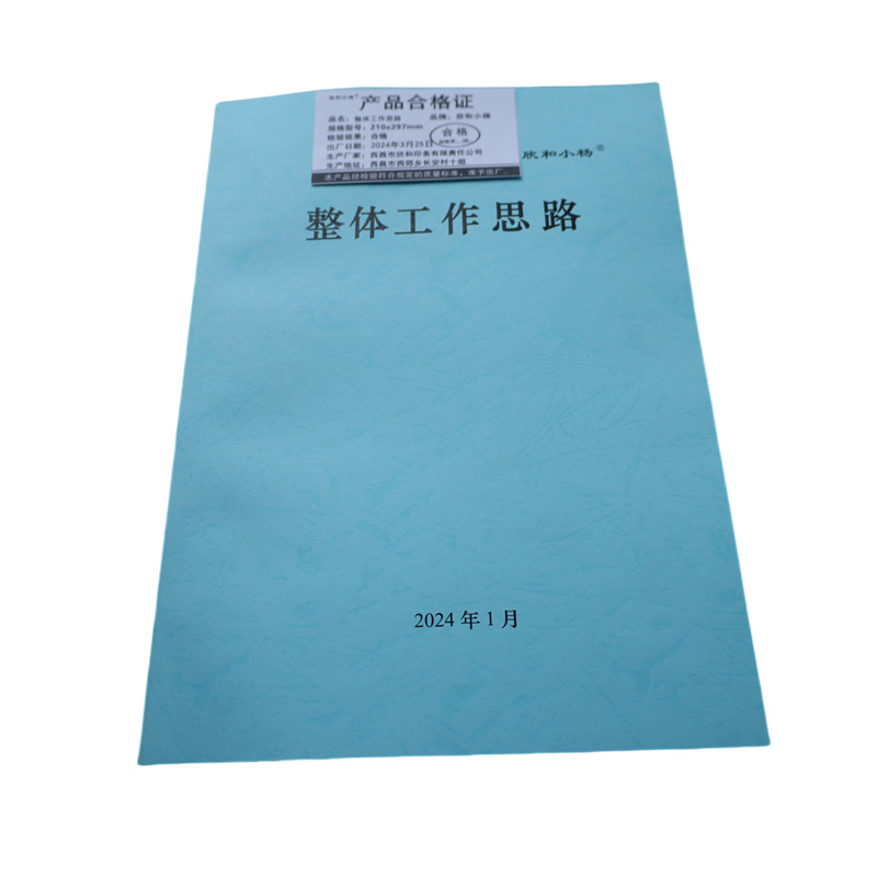 欣和小杨 定制整体工作思路 210x297mm (单位:本)高清大图