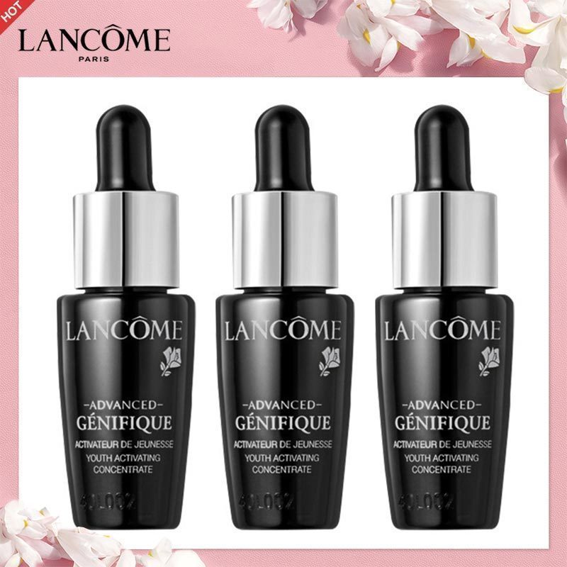 [国内专柜版,礼盒装]lancome兰蔻小黑瓶新精华肌底液中小样7ml*3补水