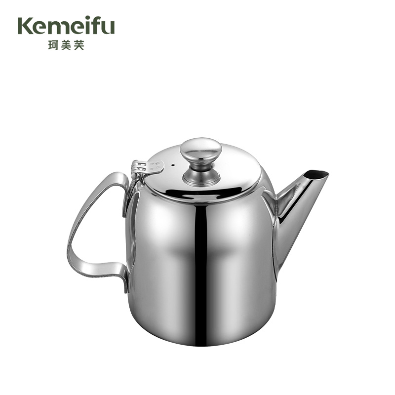 珂美芙 咖啡器具 不锈钢安士茶壶咖啡壶 48安士 个高清大图