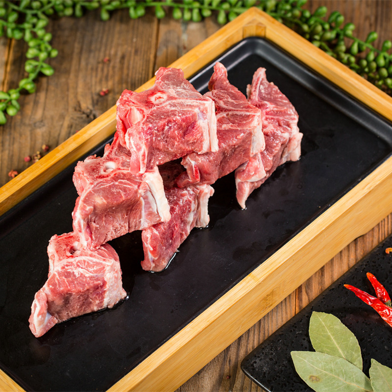 阿牧特 内蒙古羊脊骨1000克 内蒙古锡林郭勒草原羊肉 小肥羊肉业出品 火锅食材