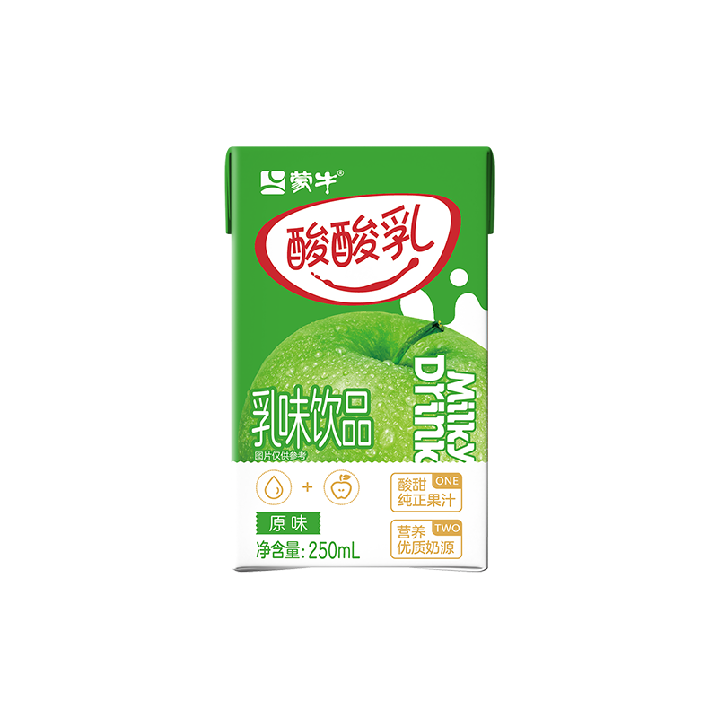 蒙牛酸酸乳原味250ml×24盒 清爽果汁乳味饮料 礼盒装高清大图