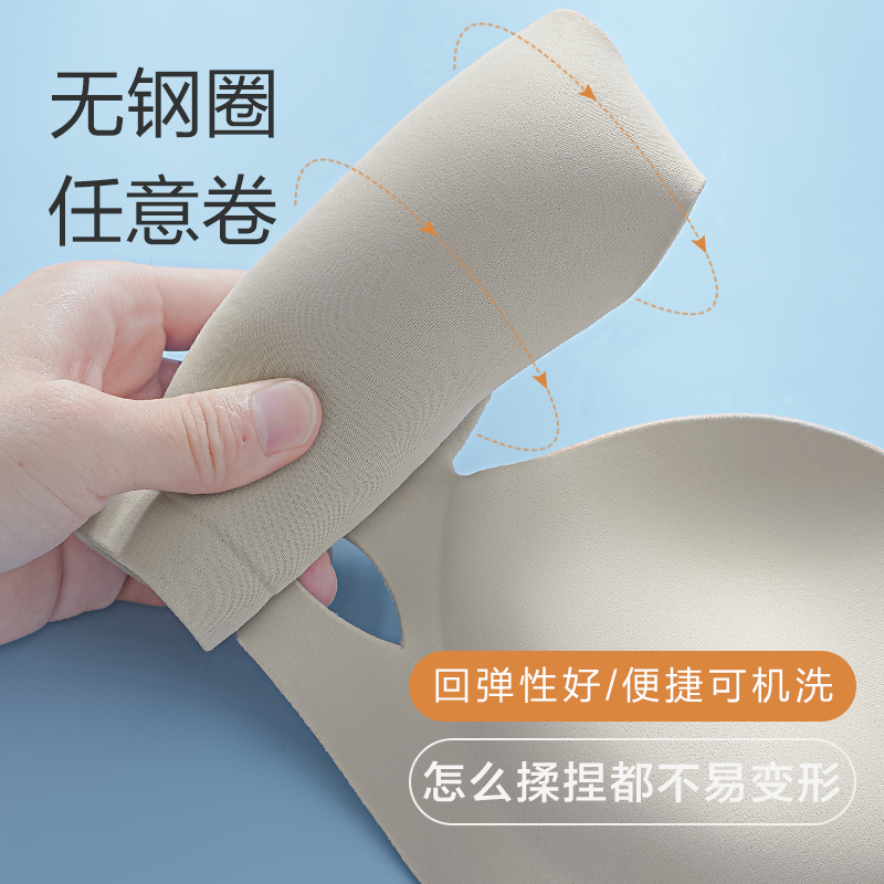 恒源祥小胸显大聚拢内衣女加厚不空杯无痕收副乳防下垂美背文胸罩高清大图