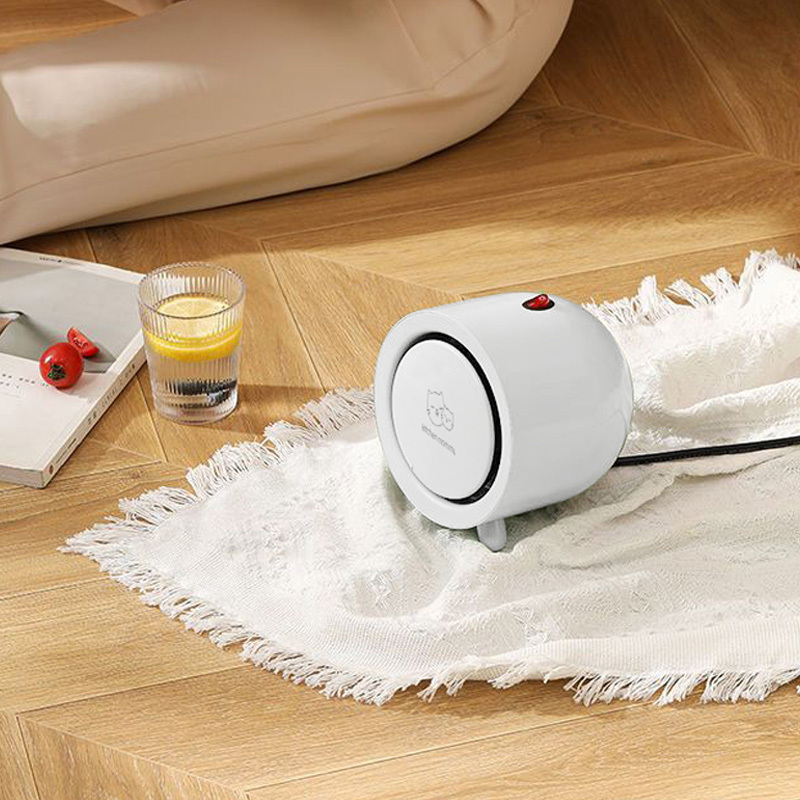 厨创妈咪(kitchen mommy) 取暖器YPD-228-Q05 暖风机办公室家用电暖器 迷你桌面热风机 白色