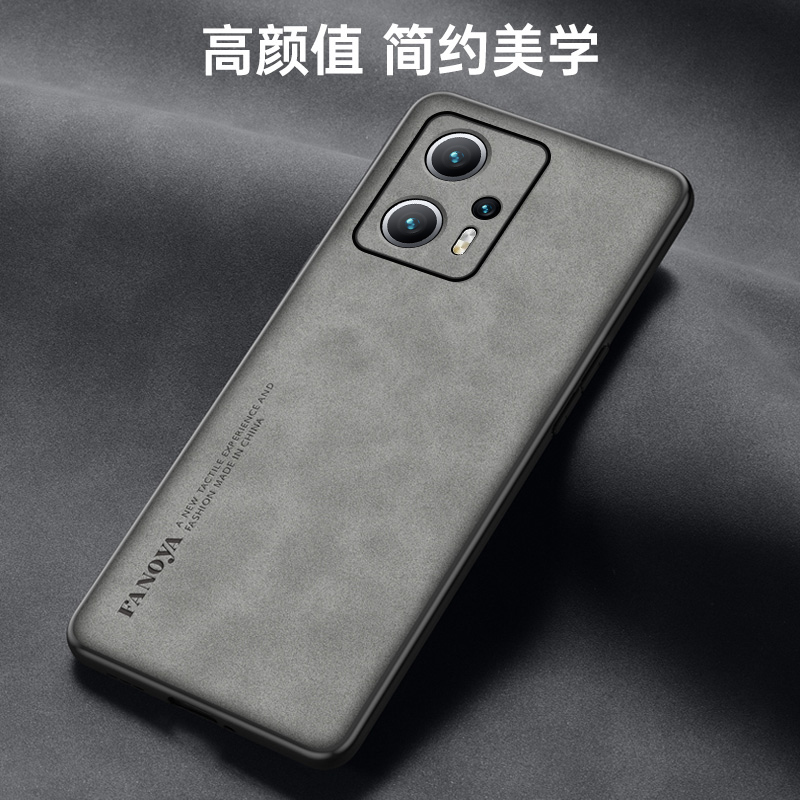 红米note11tpro手机壳 note11tpro+保护套新款真皮镜头全包防摔限量版外壳高清大图