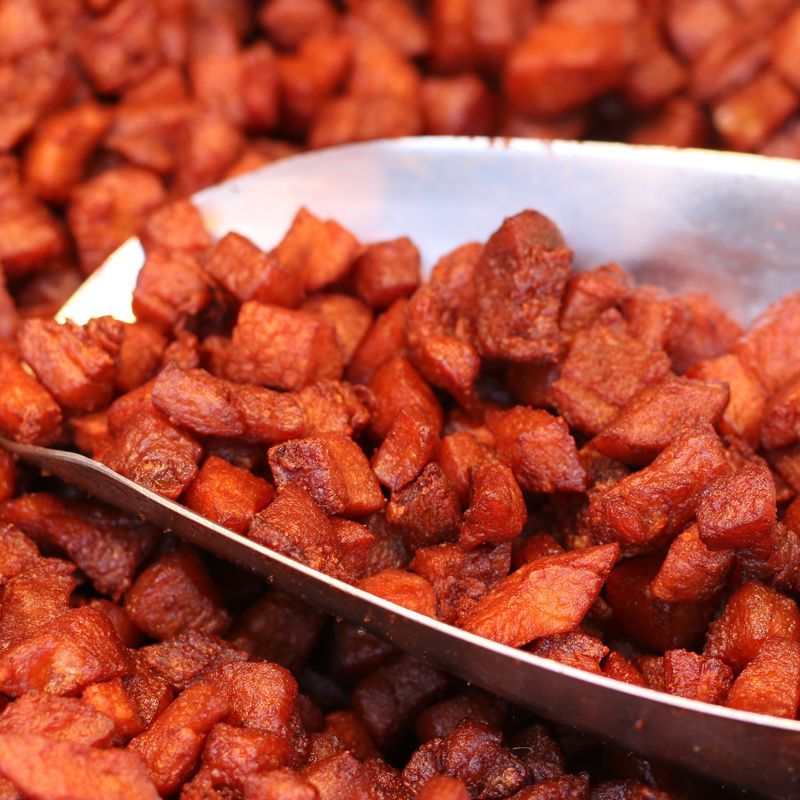 贵州贵阳老字罗家脆哨特产小吃媲美丁家肥肉脆哨当天制作发货 试用小