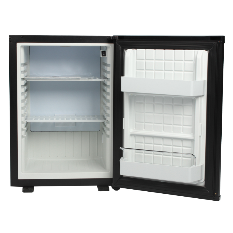 hck哈士奇cb40sa冰箱家用办公室单门小型客厅轻音节能冷藏保鲜黑色