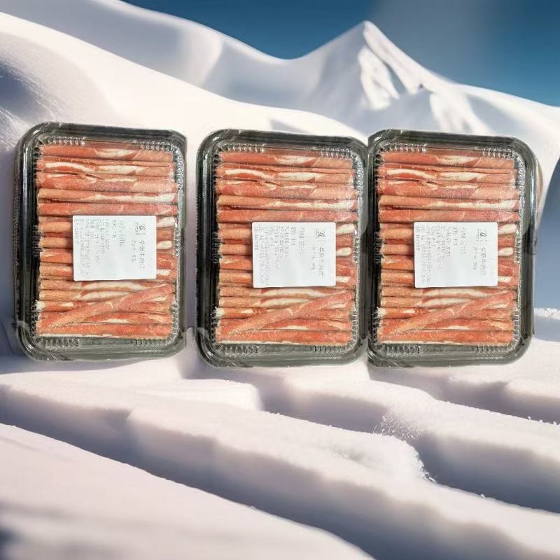 巴林牧场牛肉卷牛肉片肥牛卷火锅优选500g*3盒