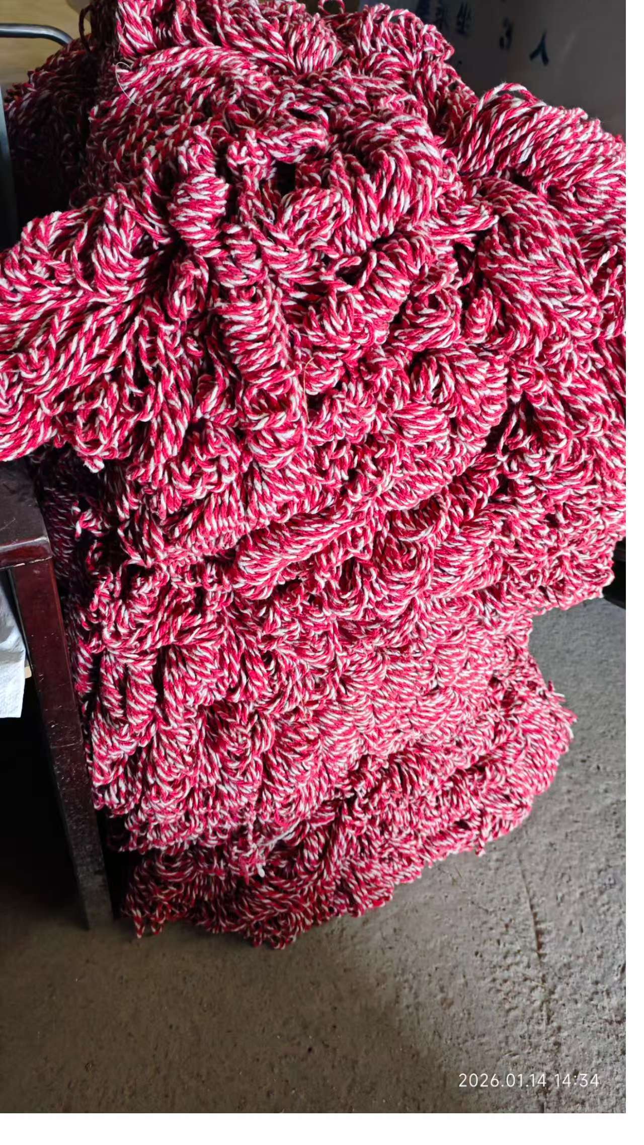 行梅杨 棉线拖把布条替换头子8mm加粗,全棉纱线(计价单位:公斤)