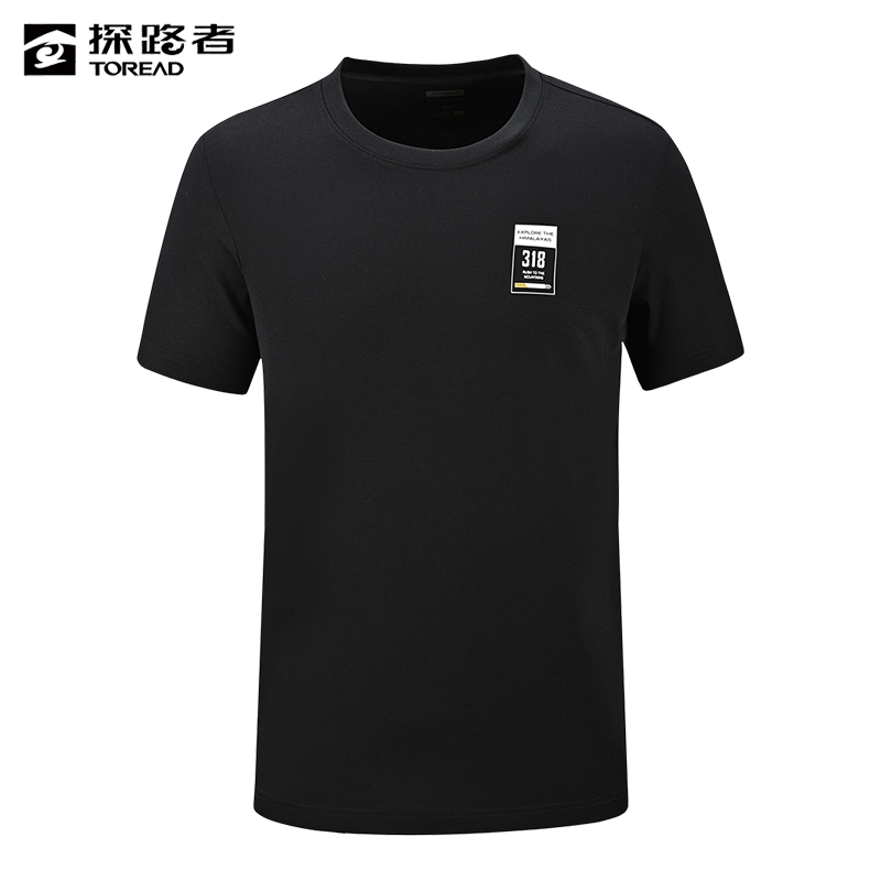 探路者 男式短袖T恤 TAJJAN81547/件高清大图