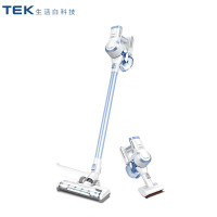 泰怡凯TEK 无线手持吸尘器A10 Smart(月光蓝)强力除螨家用无绳轻巧长续航(科沃斯机器人出品)尘盒0.4L
