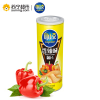 可比克 膨化食品 香辣味薯片105g(休闲零食)