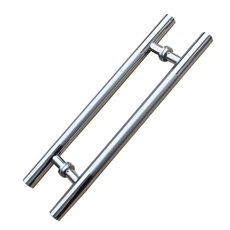 历途科技玻璃门拉手500mm长300mm孔距 对