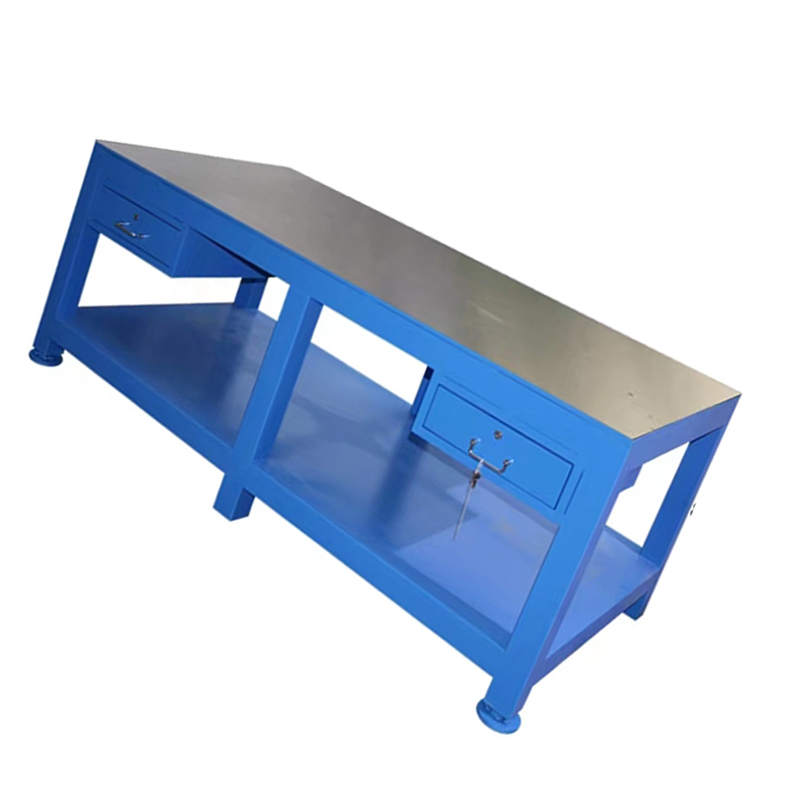 汐 重型钳工操作台 工具桌2米张高清大图