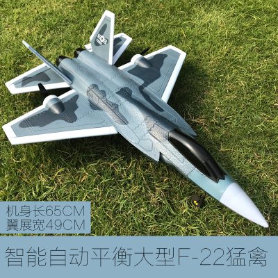 超大无人机遥控飞机航拍战斗机航模固定翼滑翔机儿童玩具F22行 大型F22猛禽[收藏送配件] 一块电池(飞15-20分钟)