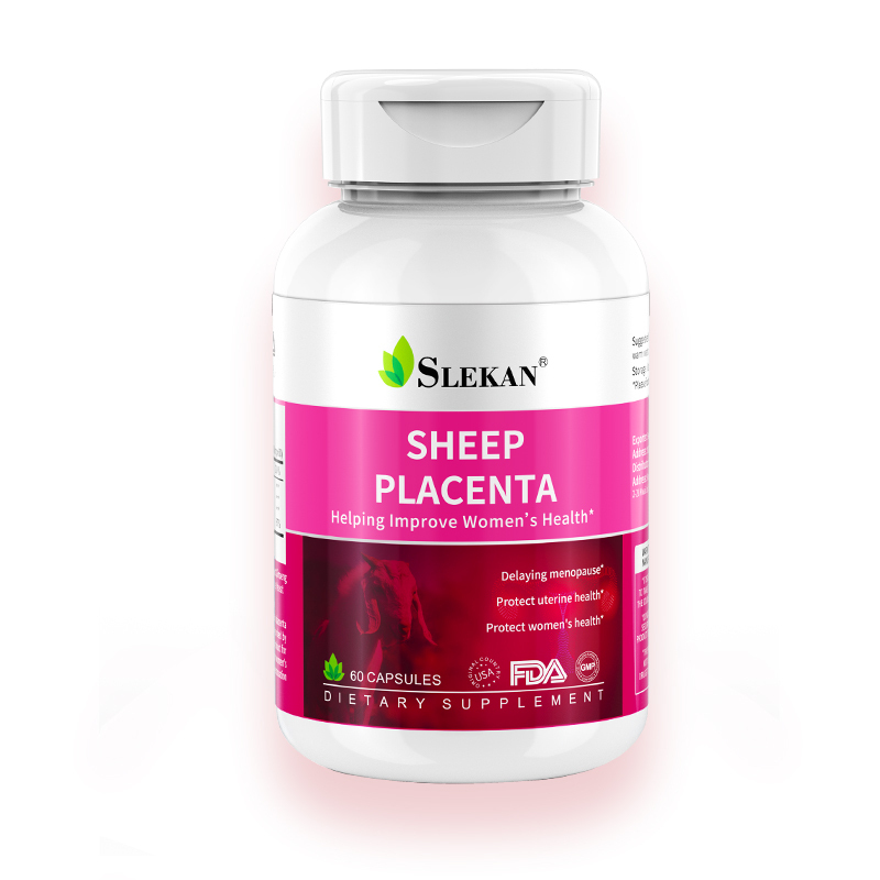slekan羊胎素胶囊羊胎盘提取物精华保健女性子宫保养调理内膜60粒5瓶
