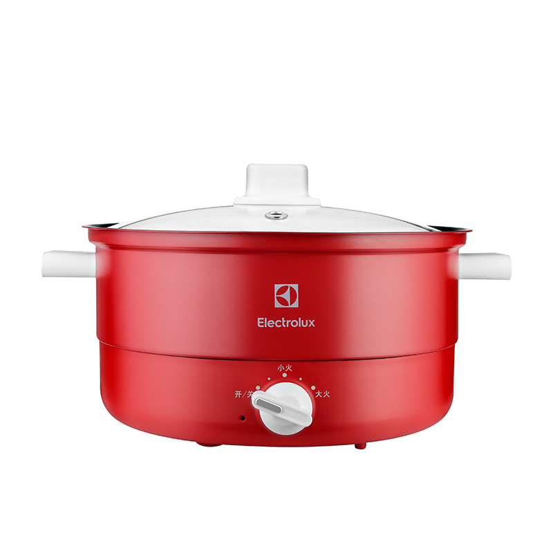 伊莱克斯 EGHP5010 电火锅(红色3.5L)