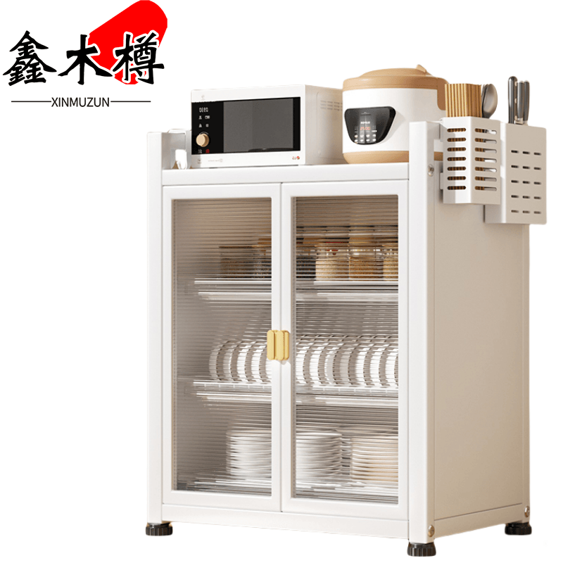 鑫木樽碗柜高60cm个高清大图