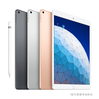 Apple 苹果 iPad Air3 2019年新款 64G WLAN（wifi版）10.5英寸 平板电脑 A12芯片 Retina显示屏 MUUJ2CH/A 深空灰