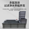 龟箱乌龟缸周转箱沼泽过滤箱水道生态缸内循环净水鱼龟混养滴流盒