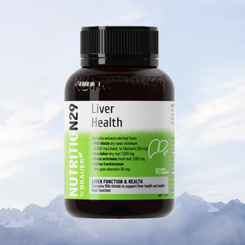Nutrition29纽西臣N29奶蓟草胶囊护肝胶囊60粒/瓶装 澳洲进口 膳食营养补充剂高清大图