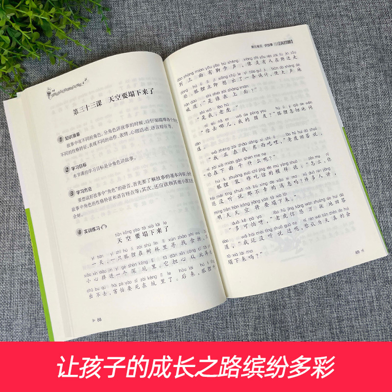 金话筒播音主持艺考班 [正版]灵犀口才金话筒少儿播音主持与口才训练 入门班4-7岁儿童幼儿学习汉语拼音教学普通话教程即兴