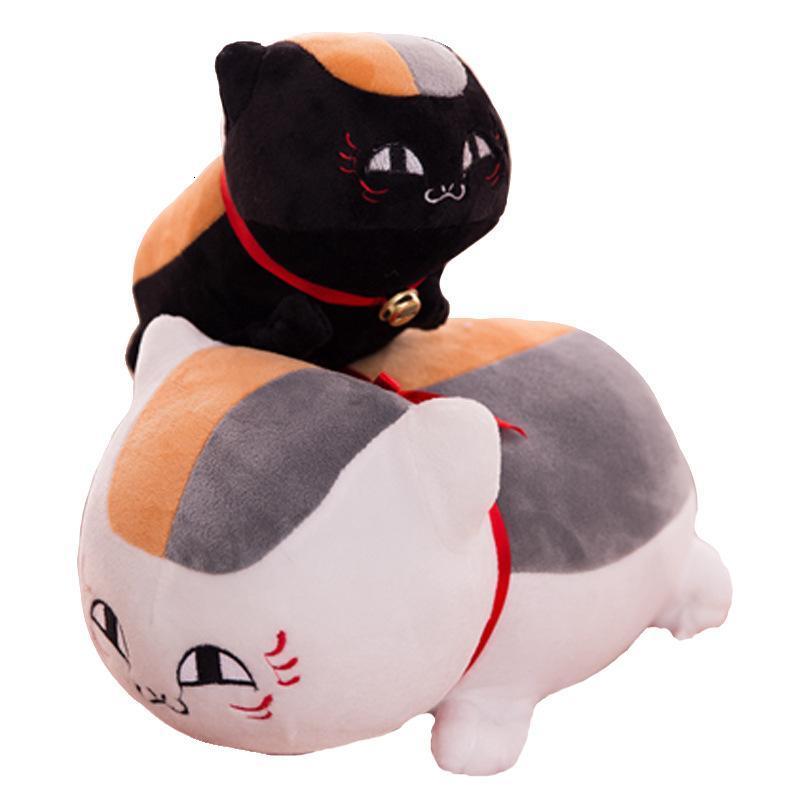 日本夏目友人帐猫老师动漫周边公仔漫展娘口三三猫咪老师