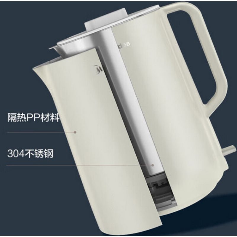 美的 SH15NSWG01 电水壶 1.5L(XY) 单位:台 货期5-7天