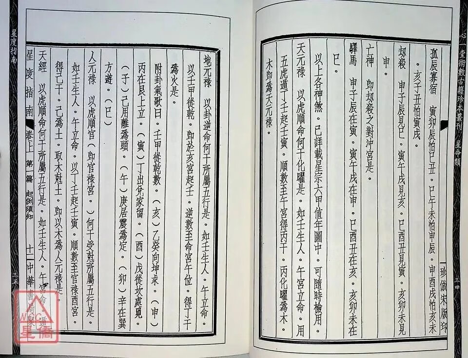 正版 星度指南 [清]曹仁麟 心一堂高清大图