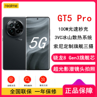 [原封]realme真我GT5 Pro 星夜 12GB+256GB 第三代骁龙8旗舰芯 100W高速快充 5G手机