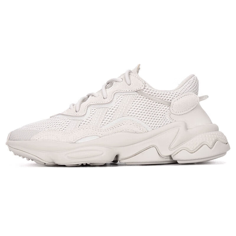 阿迪达斯（adidas）三叶草男女鞋新款网面透气轻便耐磨老爹鞋低帮运动休闲鞋FY2023 ZP高清大图