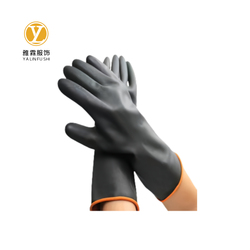 雅霖服 乳胶手套 双层加厚耐酸碱耐油25051708 双高清大图