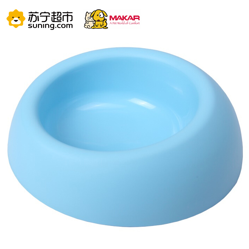 美卡(makar)宠物碗花卷碗加厚可爱狗碗猫碗泰迪贵宾比熊博碗防滑狗盆