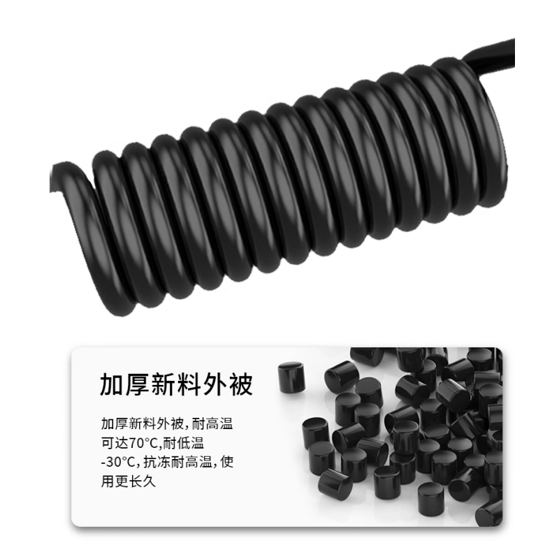 安普津盛 防水橡套电缆 YC2*2.5mm 450/750V 卷高清大图