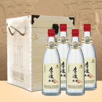 [李渡官方旗舰店]李渡高粱酒典藏 52度浓特兼香型礼盒装 500ml*4瓶 收藏礼品酒 江西白酒