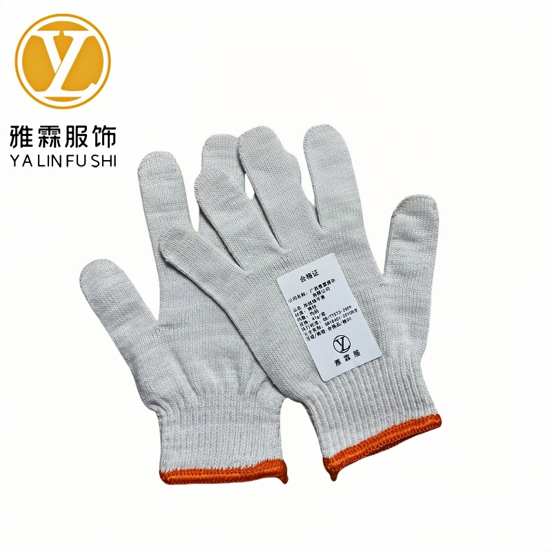 雅霖服 加丝线手套41克 双 白色