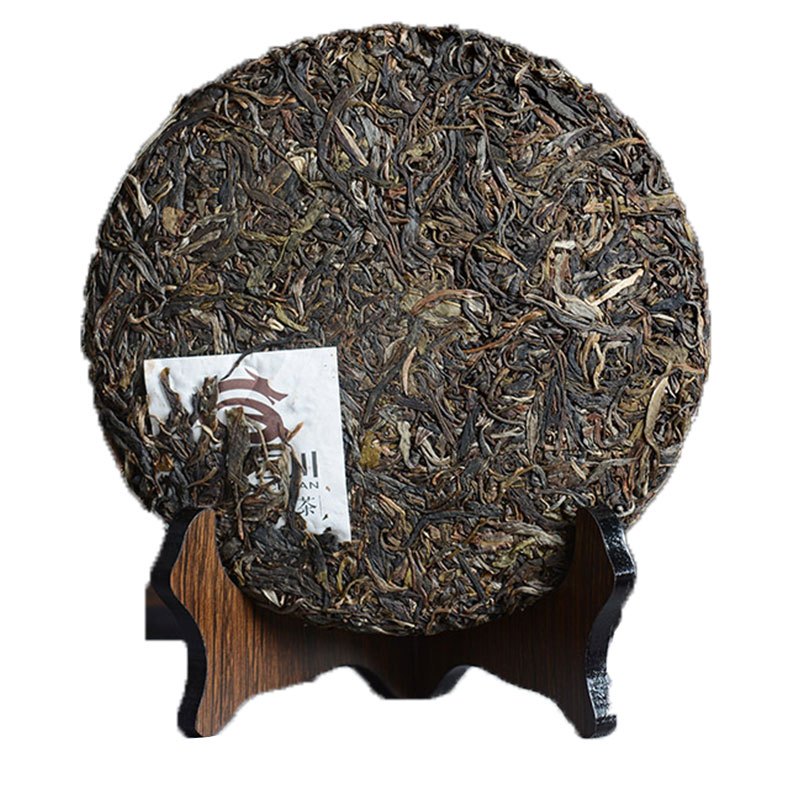 云南普洱茶生茶5-10年茶叶 七子饼茶 茗纳百川2015年班章357克