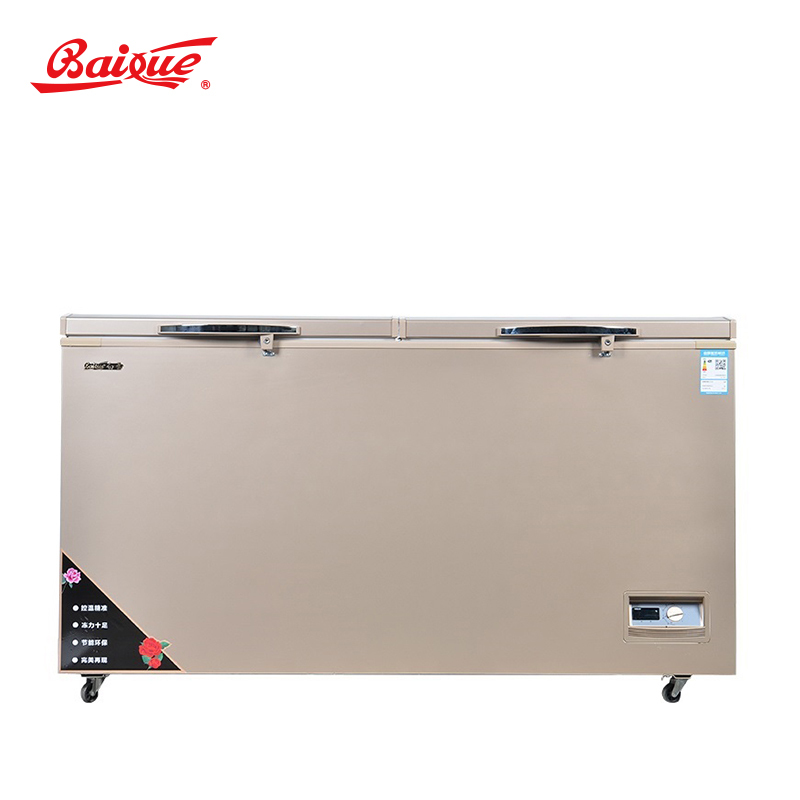 白雪(Baixue)冰柜760升大容量 冷藏冷冻单温转换冷柜大冰柜 低温卧式顶开门海鲜食材冻货雪柜BD/C-760FD高清大图